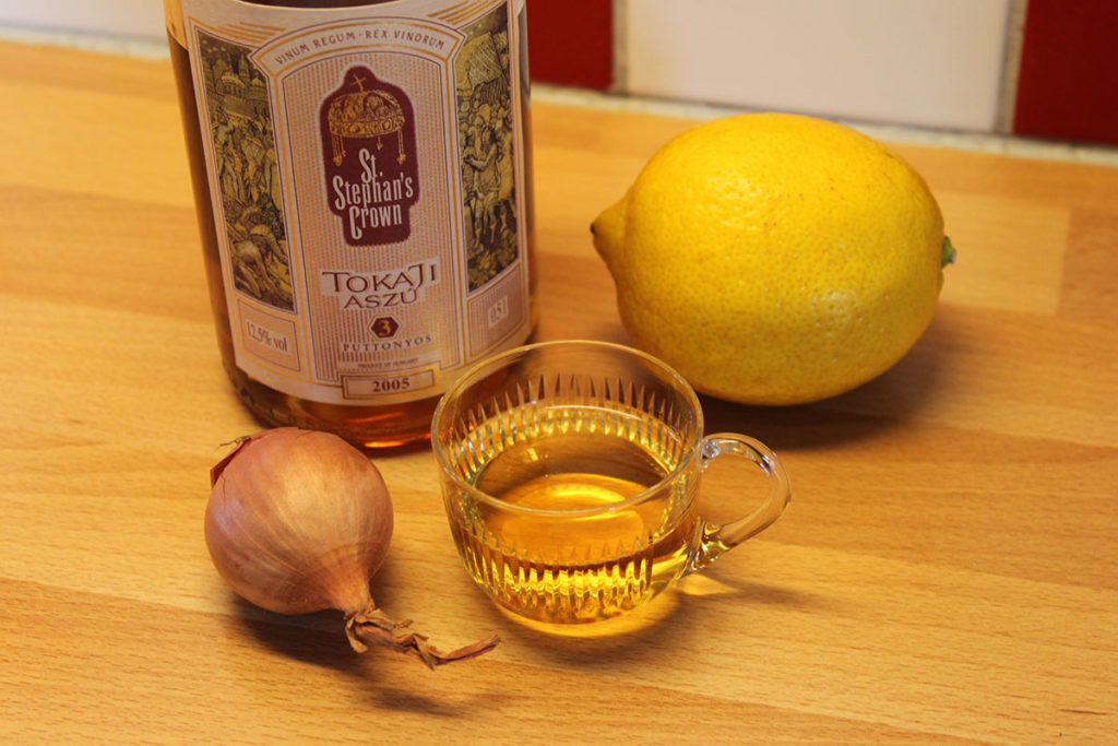 Ingredienser till såsen