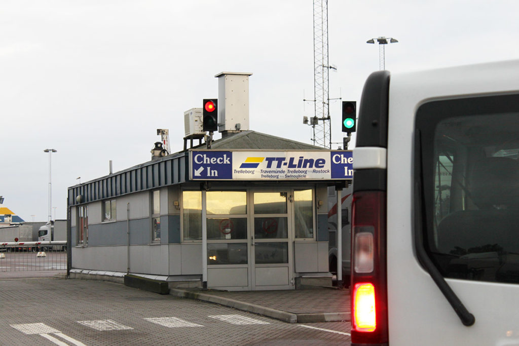 TT-lines incheckning