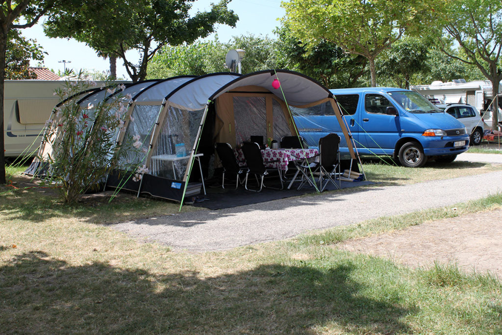 Vår campingplats