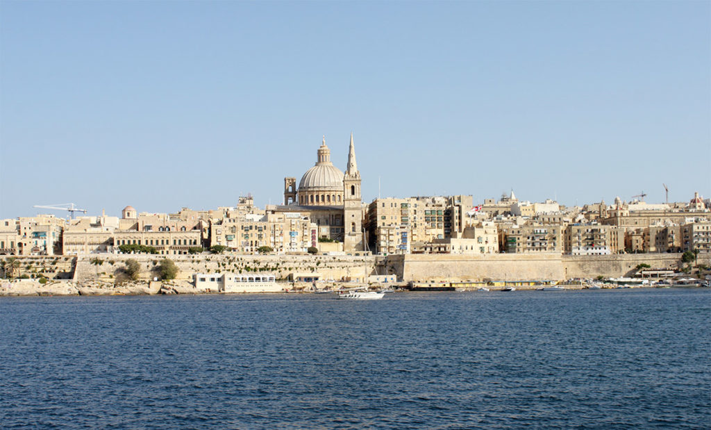 Valletta skyline